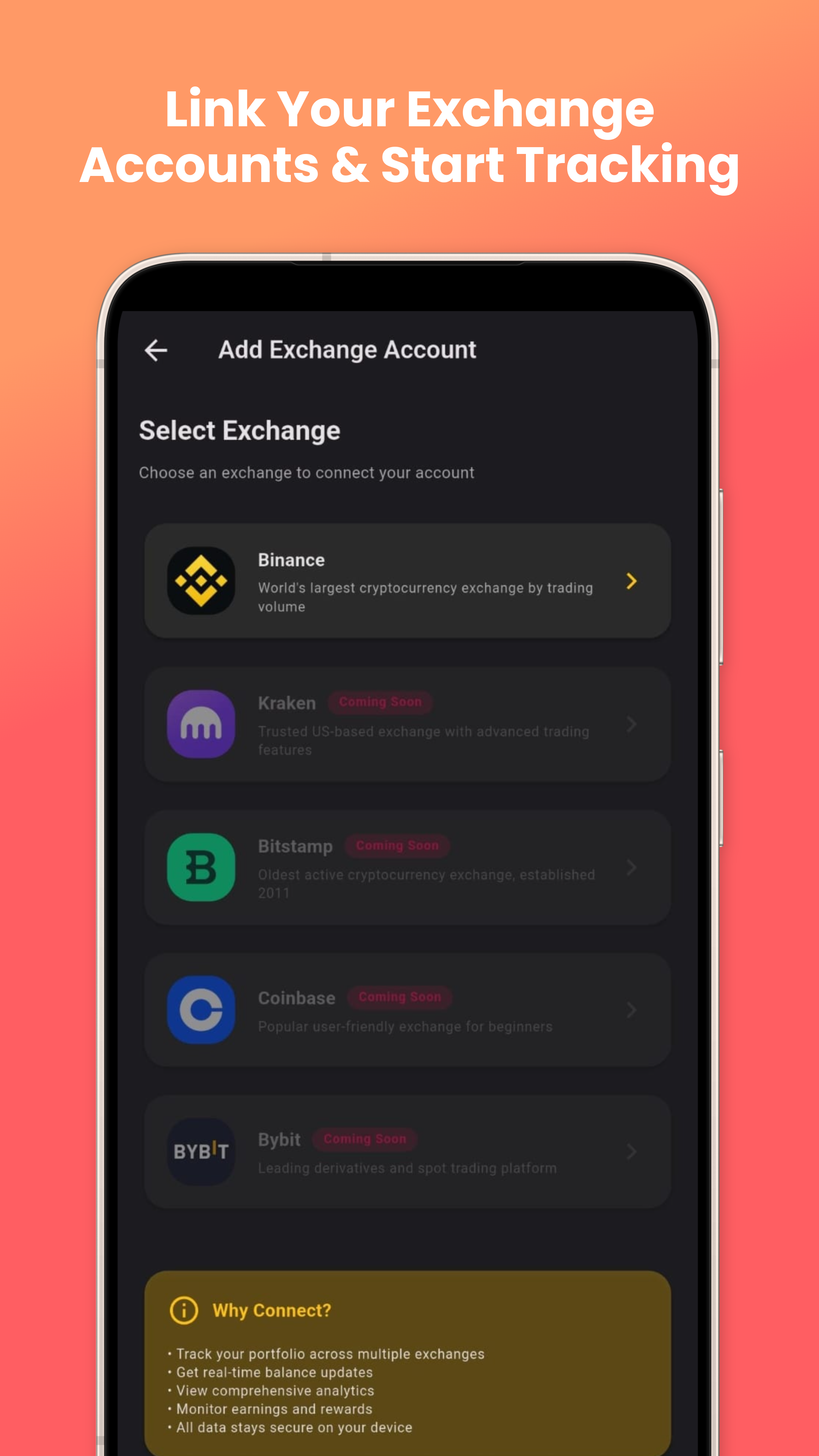 Portfolio account linking interface